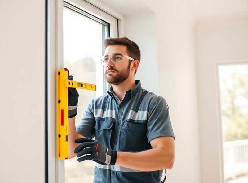 Certified technician performing quality inspection